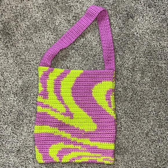 Handbags - Handmade Crochet Bag 10x12 inches